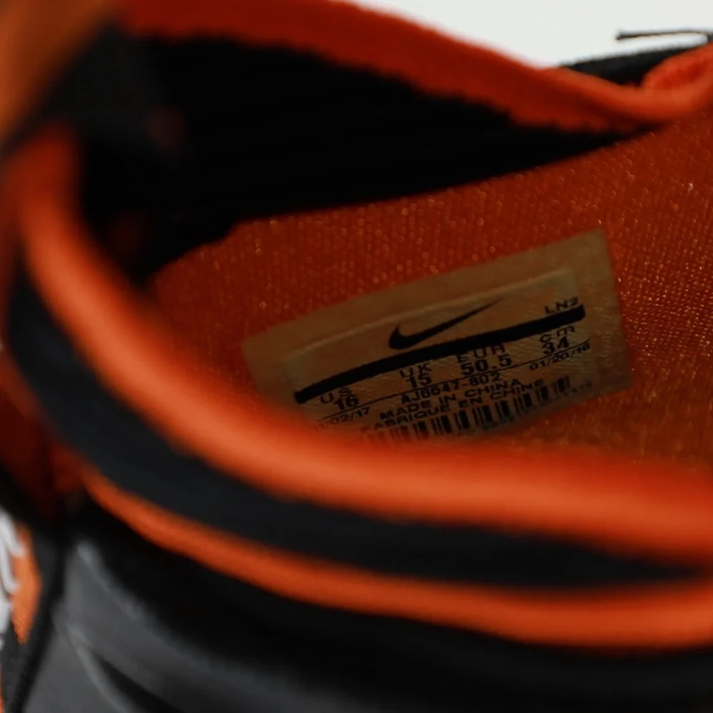 Nike Alpha Menace Elite TD Orange‎ Football Cleats